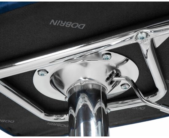 Набор 2 шт Стул барный DOBRIN CHARLY, синий велюр (MJ9-117), Вариант: синий велюр (MJ9-117), изображение 10 | Интернет магазин мебели и декора LifeDekor