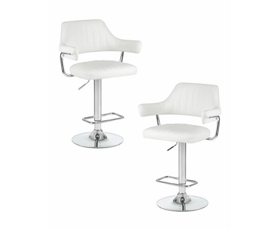 Набор 2 шт Стул барный DOBRIN CHARLY, белый, Вариант: белый | Интернет магазин мебели и декора LifeDekor