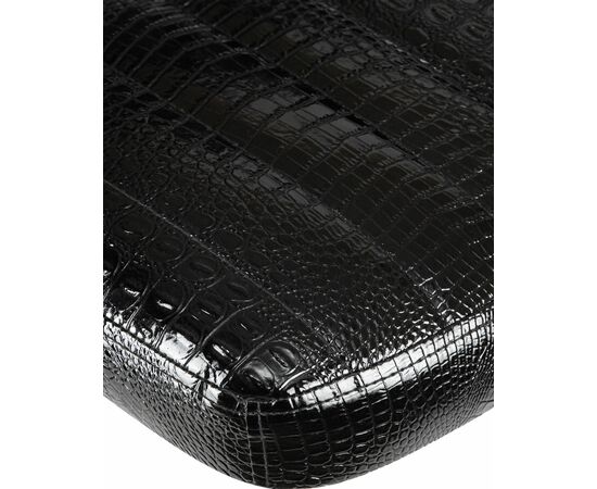 Набор 2 шт Стул барный DOBRIN CHARLY, чёрный крокодил, Вариант: чёрный крокодил, изображение 8 | Интернет магазин мебели и декора LifeDekor