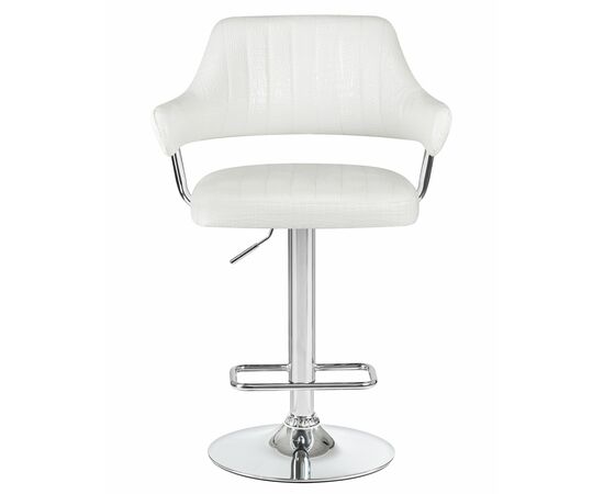 Набор 2 шт Стул барный DOBRIN CHARLY, белый крокодил, Вариант: белый крокодил, изображение 7 | Интернет магазин мебели и декора LifeDekor