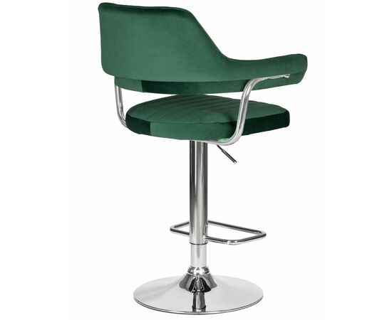 Набор 2 шт Стул барный DOBRIN CHARLY, зеленый велюр (MJ9-88), Вариант: зеленый велюр (MJ9-88), изображение 5 | Интернет магазин мебели и декора LifeDekor