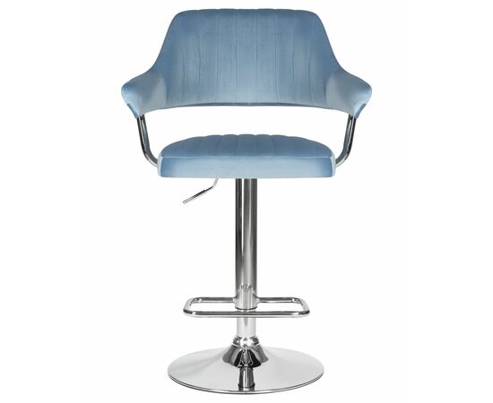 Набор 2 шт Стул барный DOBRIN CHARLY, пудрово-голубой велюр (MJ9-74), Вариант: пудрово-голубой велюр (MJ9-74), изображение 7 | Интернет магазин мебели и декора LifeDekor