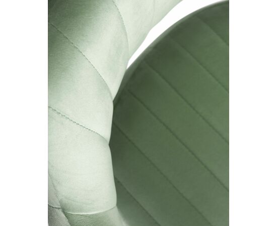 Набор 2 шт Стул барный DOBRIN CHARLY, пудрово-мятный велюр (MJ9-87), Вариант: пудрово-мятный велюр (MJ9-87), изображение 9 | Интернет магазин мебели и декора LifeDekor