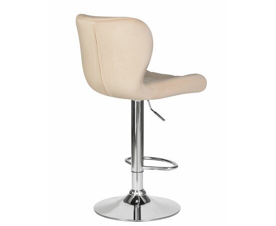 Набор 2 шт Стул барный DOBRIN BARNY, бежевый велюр (MJ9-10), Вариант: бежевый велюр (MJ9-10), изображение 5 | Интернет магазин мебели и декора LifeDekor