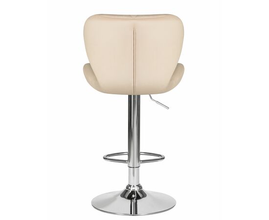 Набор 2 шт Стул барный DOBRIN BARNY, бежевый велюр (MJ9-10), Вариант: бежевый велюр (MJ9-10), изображение 6 | Интернет магазин мебели и декора LifeDekor