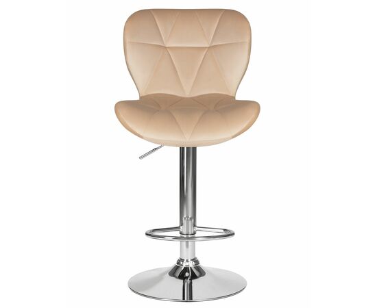 Набор 2 шт Стул барный DOBRIN BARNY, бежевый велюр (MJ9-10), Вариант: бежевый велюр (MJ9-10), изображение 7 | Интернет магазин мебели и декора LifeDekor