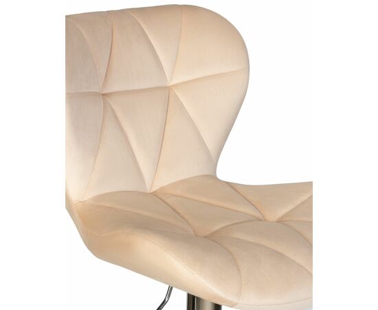 Набор 2 шт Стул барный DOBRIN BARNY, бежевый велюр (MJ9-10), Вариант: бежевый велюр (MJ9-10), изображение 8 | Интернет магазин мебели и декора LifeDekor