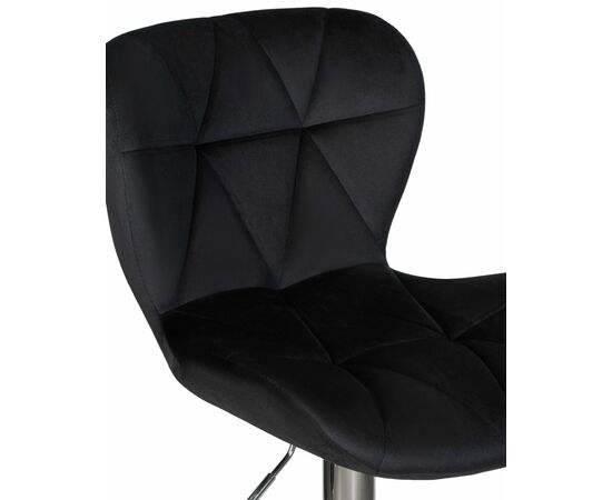 Набор 2 шт Стул барный DOBRIN BARNY, черный велюр (MJ9-101), Вариант: черный велюр (MJ9-101), изображение 8 | Интернет магазин мебели и декора LifeDekor