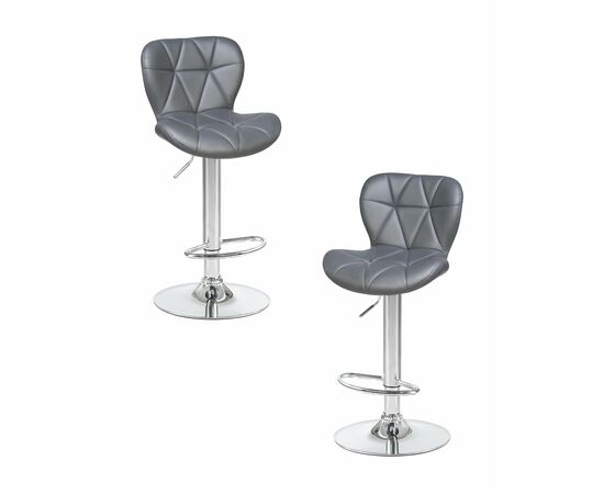 Набор 2 шт Стул барный DOBRIN BARNY, серый, Вариант: серый | Интернет магазин мебели и декора LifeDekor