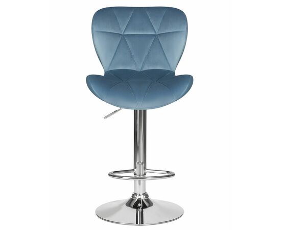 Набор 2 шт Стул барный DOBRIN BARNY, пудрово-голубой велюр (MJ9-74), Вариант: пудрово-голубой велюр (MJ9-74), изображение 7 | Интернет магазин мебели и декора LifeDekor