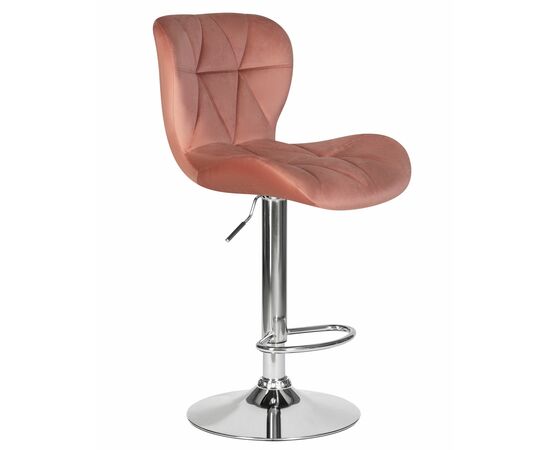Набор 2 шт Стул барный DOBRIN BARNY, пудрово-розовый велюр (MJ9-32), Вариант: пудрово-розовый велюр (MJ9-32), изображение 3 | Интернет магазин мебели и декора LifeDekor