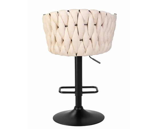 Набор 2 шт Стул барный DOBRIN LEON, бежевая ткань (LAR 275-1), Вариант: бежевая ткань (LAR 275-1), изображение 6 | Интернет магазин мебели и декора LifeDekor