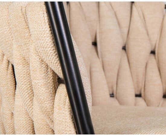 Набор 2 шт Стул барный DOBRIN LEON, бежевая ткань (LAR 275-1), Вариант: бежевая ткань (LAR 275-1), изображение 9 | Интернет магазин мебели и декора LifeDekor