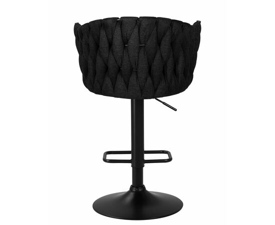 Набор 2 шт Стул барный DOBRIN LEON, черная ткань (LAR-275-33), Вариант: черная ткань (LAR-275-33), изображение 6 | Интернет магазин мебели и декора LifeDekor