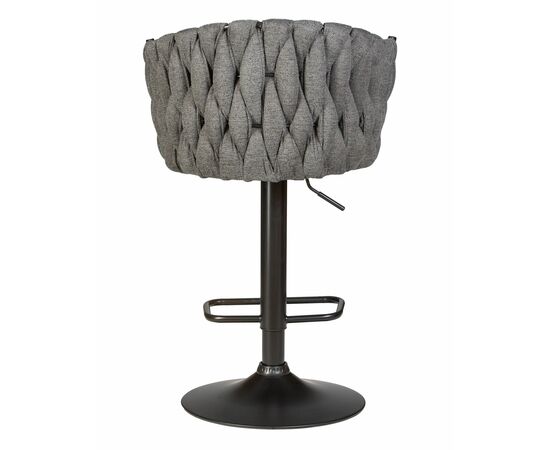 Набор 2 шт Стул барный DOBRIN LEON, графитовая ткань (LAR-275-21), Вариант: графитовая ткань (LAR-275-21), изображение 6 | Интернет магазин мебели и декора LifeDekor