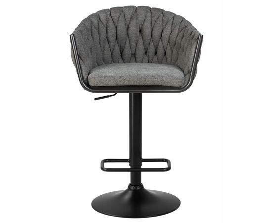 Набор 2 шт Стул барный DOBRIN LEON, графитовая ткань (LAR-275-21), Вариант: графитовая ткань (LAR-275-21), изображение 7 | Интернет магазин мебели и декора LifeDekor