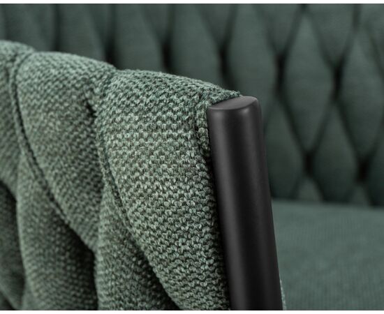 Набор 2 шт Стул барный DOBRIN LEON, зеленая ткань (LAR 275-23), Вариант: зеленая ткань (LAR 275-23), изображение 9 | Интернет магазин мебели и декора LifeDekor