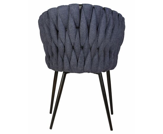 Набор 2 шт Стул обеденный DOBRIN MATILDA, синяя ткань (LAR-275-29), Вариант: синяя ткань (LAR-275-29), изображение 6 | Интернет магазин мебели и декора LifeDekor