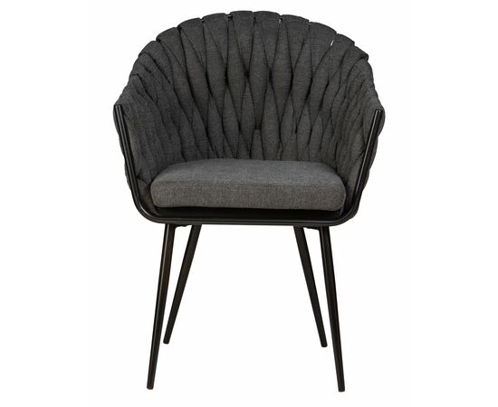 Набор 2 шт Стул обеденный DOBRIN MATILDA, графитовая ткань (LAR-275-21), Вариант: графитовая ткань (LAR-275-21), изображение 7 | Интернет магазин мебели и декора LifeDekor