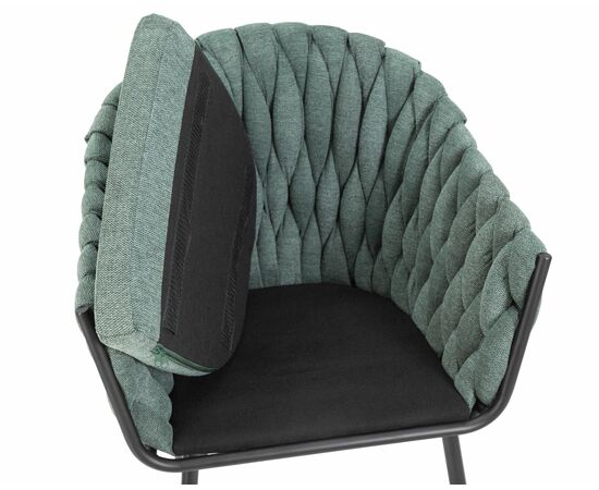 Набор 2 шт Стул обеденный DOBRIN MATILDA, зеленая ткань (LAR 275-23), Вариант: зеленая ткань (LAR 275-23), изображение 9 | Интернет магазин мебели и декора LifeDekor