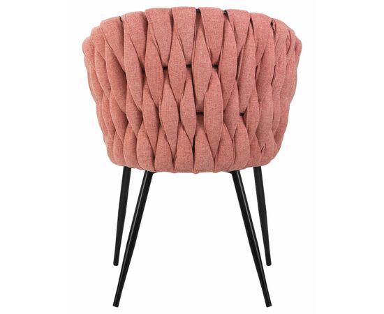 Набор 2 шт Стул обеденный DOBRIN MATILDA, розовая ткань (LAR 275-10), Вариант: розовая ткань (LAR 275-10), изображение 6 | Интернет магазин мебели и декора LifeDekor