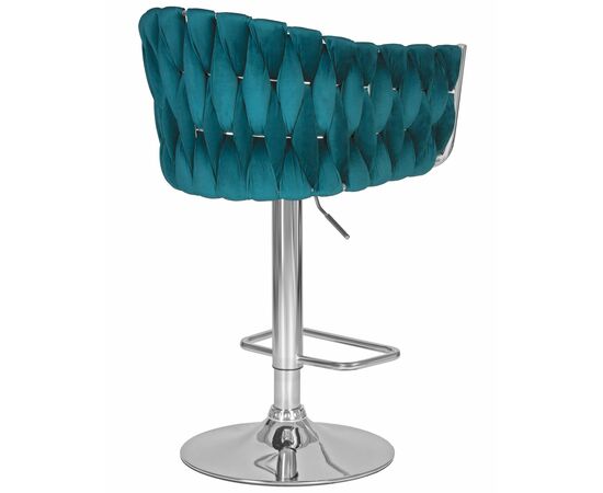 Набор 2 шт Стул барный DOBRIN MARCEL, морской волны велюр (MJ9-99), Вариант: морской волны велюр (MJ9-99), изображение 5 | Интернет магазин мебели и декора LifeDekor