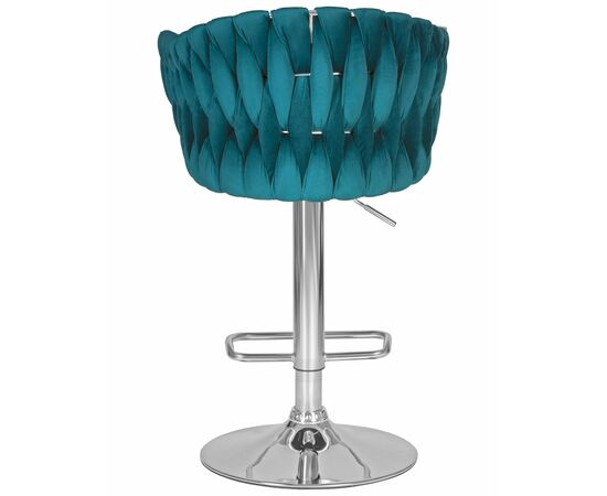 Набор 2 шт Стул барный DOBRIN MARCEL, морской волны велюр (MJ9-99), Вариант: морской волны велюр (MJ9-99), изображение 6 | Интернет магазин мебели и декора LifeDekor