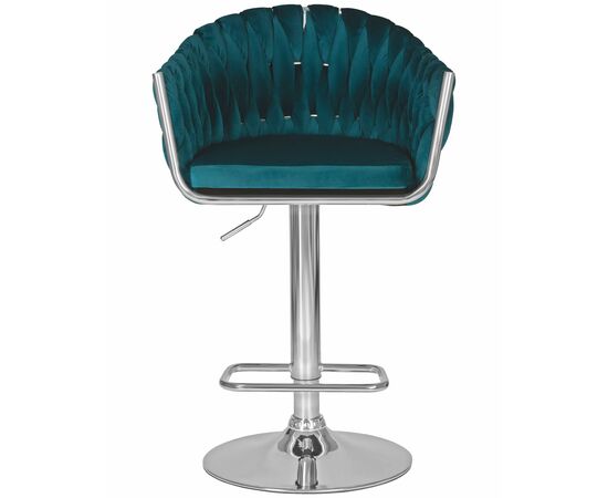 Набор 2 шт Стул барный DOBRIN MARCEL, морской волны велюр (MJ9-99), Вариант: морской волны велюр (MJ9-99), изображение 7 | Интернет магазин мебели и декора LifeDekor