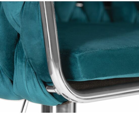 Набор 2 шт Стул барный DOBRIN MARCEL, морской волны велюр (MJ9-99), Вариант: морской волны велюр (MJ9-99), изображение 9 | Интернет магазин мебели и декора LifeDekor