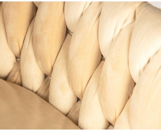 Набор 2 шт Стул барный DOBRIN MARCEL, бежевый велюр (MJ9-10), Вариант: бежевый велюр (MJ9-10), изображение 9 | Интернет магазин мебели и декора LifeDekor