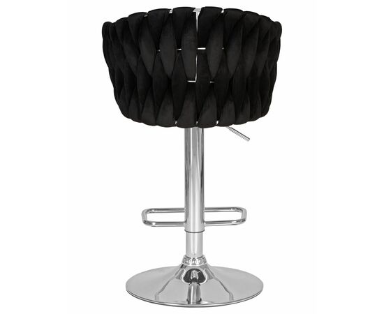 Набор 2 шт Стул барный DOBRIN MARCEL, черный велюр (MJ9-101), Вариант: черный велюр (MJ9-101), изображение 6 | Интернет магазин мебели и декора LifeDekor