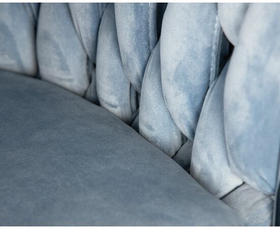 Набор 2 шт Стул барный DOBRIN MARCEL, пудрово-голубой велюр (MJ9-74), Вариант: пудрово-голубой велюр (MJ9-74), изображение 9 | Интернет магазин мебели и декора LifeDekor