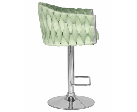 Набор 2 шт Стул барный DOBRIN MARCEL, пудрово-мятный велюр (MJ9-87), Вариант: пудрово-мятный велюр (MJ9-87), изображение 4 | Интернет магазин мебели и декора LifeDekor