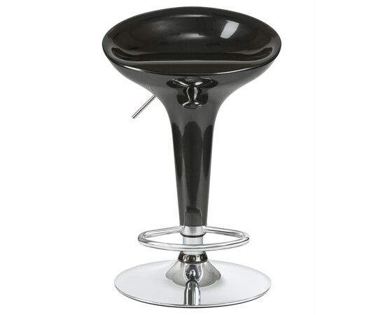 Набор 2 шт Стул барный DOBRIN BOMBA, чёрный, Вариант: чёрный, изображение 7 | Интернет магазин мебели и декора LifeDekor