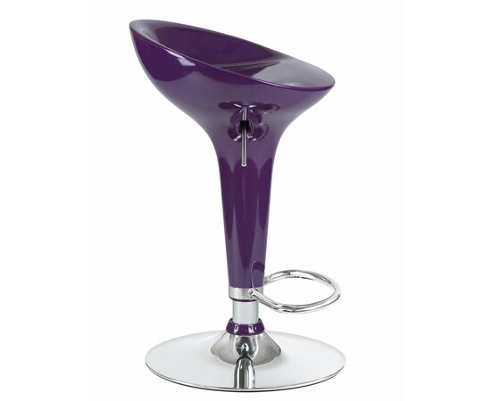 Набор 2 шт Стул барный DOBRIN BOMBA, фиолетовый металлик, Вариант: фиолетовый металлик, изображение 4 | Интернет магазин мебели и декора LifeDekor