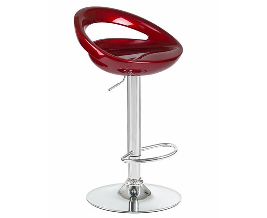 Набор 2 шт Стул барный DOBRIN DISCO, бордовый металлик, Вариант: бордовый металлик, изображение 3 | Интернет магазин мебели и декора LifeDekor