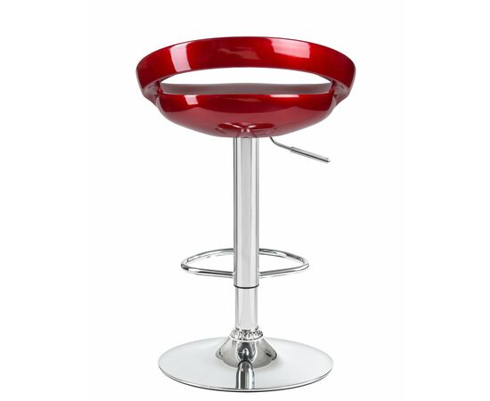 Набор 2 шт Стул барный DOBRIN DISCO, бордовый металлик, Вариант: бордовый металлик, изображение 6 | Интернет магазин мебели и декора LifeDekor