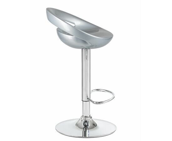 Набор 2 шт Стул барный DOBRIN DISCO, серебряный, Вариант: серебряный, изображение 4 | Интернет магазин мебели и декора LifeDekor