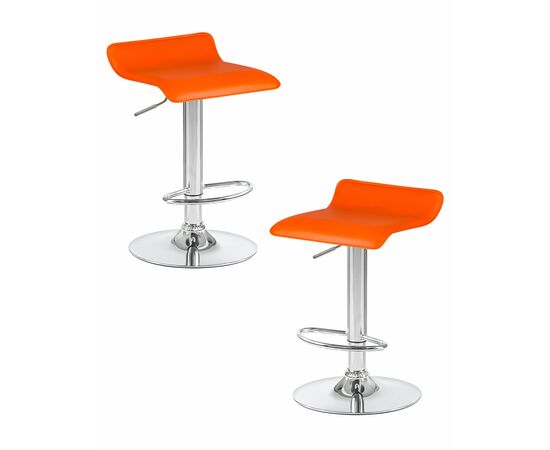 Набор 2 шт Стул барный DOBRIN TOMMY, оранжевый, Вариант: оранжевый | Интернет магазин мебели и декора LifeDekor