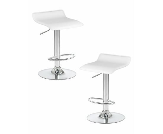 Набор 2 шт Стул барный DOBRIN TOMMY, белый, Вариант: белый | Интернет магазин мебели и декора LifeDekor