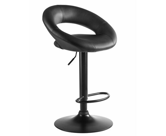 Набор 2 шт Стул барный DOBRIN MIRA BLACK, чёрный, Вариант: чёрный, изображение 3 | Интернет магазин мебели и декора LifeDekor