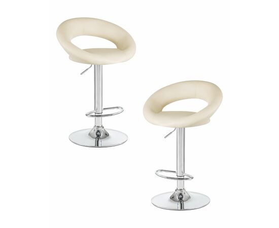 Набор 2 шт Стул барный DOBRIN MIRA, кремовый, Вариант: кремовый | Интернет магазин мебели и декора LifeDekor