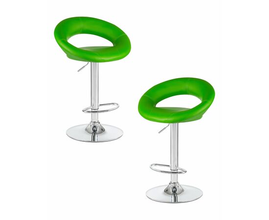 Набор 2 шт Стул барный DOBRIN MIRA, зелёный, Вариант: зелёный | Интернет магазин мебели и декора LifeDekor