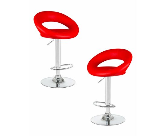 Набор 2 шт Стул барный DOBRIN MIRA, красный, Вариант: красный | Интернет магазин мебели и декора LifeDekor
