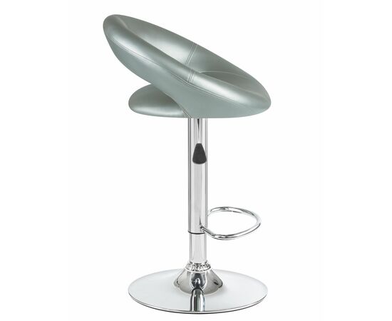 Набор 2 шт Стул барный DOBRIN MIRA, серебряный, Вариант: серебряный, изображение 4 | Интернет магазин мебели и декора LifeDekor