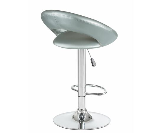 Набор 2 шт Стул барный DOBRIN MIRA, серебряный, Вариант: серебряный, изображение 5 | Интернет магазин мебели и декора LifeDekor