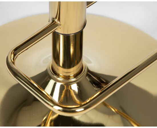 Набор 2 шт Стул барный DOBRIN CHARLY GOLD, черный велюр (MJ9-101), Вариант: черный велюр (MJ9-101), изображение 9 | Интернет магазин мебели и декора LifeDekor