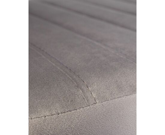 Набор 2 шт Стул барный DOBRIN CHARLY GOLD, серый велюр (MJ9-75), Вариант: серый велюр (MJ9-75), изображение 8 | Интернет магазин мебели и декора LifeDekor