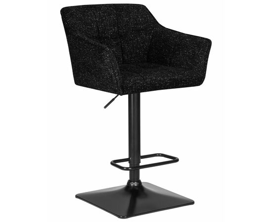 Набор 2 шт Стул барный DOBRIN RALF, черный твид (LEO18), Вариант: черный твид (LEO18), изображение 2 | Интернет магазин мебели и декора LifeDekor