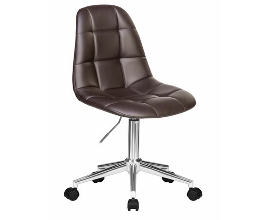 Набор 2 шт Офисное кресло для персонала DOBRIN MONTY, коричневый, Вариант: коричневый, изображение 3 | Интернет магазин мебели и декора LifeDekor